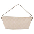 GUCCI GG Canvas Accessory Pouch Beige Gold 039 1103 2123 Auth mr2881-2