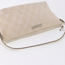 GUCCI GG Canvas Accessory Pouch Beige Gold 039 1103 2123 Auth mr2881-7