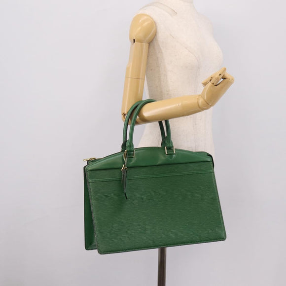 LOUIS VUITTON Epi Riviera Hand Bag Green M48184 LV Auth mr2882