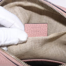 GUCCI GG Canvas Shoulder Bag Beige Gold 449413 Auth mr2883-12