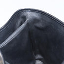 CELINE Macadam Canvas Hand Bag PVC Leather Black Gold Auth mr2888A-17