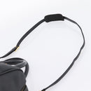 MCM Logogram Vicetos Hand Bag PVC 2way Black Gold Auth mr2890-10