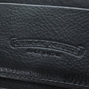 Chrome Hearts Wave Wallet Leather Black Auth mr2894SM-23