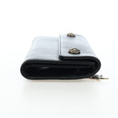 Chrome Hearts Wave Wallet Leather Black Auth mr2894SM-5