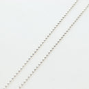 Chrome Hearts Flare Dagger Large Dog Tag Necklace metal Silver Auth mr2895SAM-8