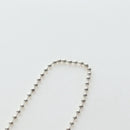 Chrome Hearts Large Dog Tag Necklace metal Silver Auth mr2897SAM-6