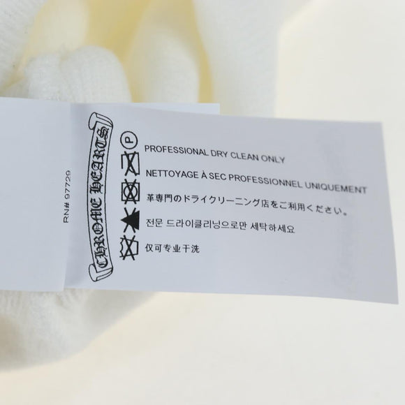 Chrome Hearts Beanie Hat Acrylic White Auth mr2898SM