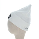 Chrome Hearts Beanie Hat Acrylic White Auth mr2898SM-4