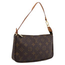 LOUIS VUITTON Monogram Pochette Accessoires Pouch M51980 LV Auth mr2900V-1