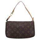 LOUIS VUITTON Monogram Pochette Accessoires Pouch M51980 LV Auth mr2900V-3