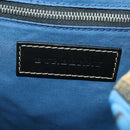 BURBERRY Nova Check Backpack Nylon Beige Silver Auth mr2901A-23