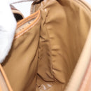CELINE Macadam Canvas Shoulder Bag PVC Leather Brown Gold Auth mr2905-19