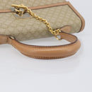 CELINE Macadam Canvas Hand Bag PVC Beige Gold Auth mr2906-7