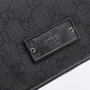 GUCCI GG Canvas Shoulder Bag Black 91762 Auth mr2911-14