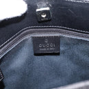 GUCCI GG Canvas Shoulder Bag Black 91762 Auth mr2911-15