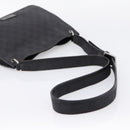 GUCCI GG Canvas Shoulder Bag Black 91762 Auth mr2911-7