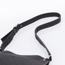GUCCI GG Canvas Shoulder Bag Black 91762 Auth mr2911-8
