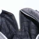 CELINE C Macadam Canvas Hand Bag Black Silver Auth mr2912-19