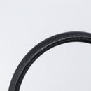 CELINE C Macadam Canvas Hand Bag Black Silver Auth mr2912-9