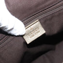 GUCCI GG Canvas Hand Bag Beige Gold 141470 Auth mr2913-18