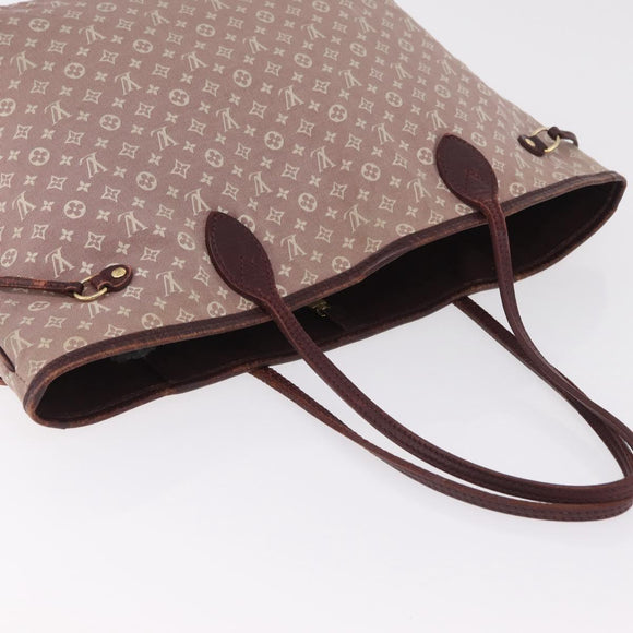 LOUIS VUITTON Monogram Idylle Neverfull MM Tote Bag Sepia M40515 LV Auth mr2915