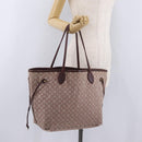 LOUIS VUITTON Monogram Idylle Neverfull MM Tote Bag Sepia M40515 LV Auth mr2915-29