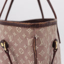 LOUIS VUITTON Monogram Idylle Neverfull MM Tote Bag Sepia M40515 LV Auth mr2915-15