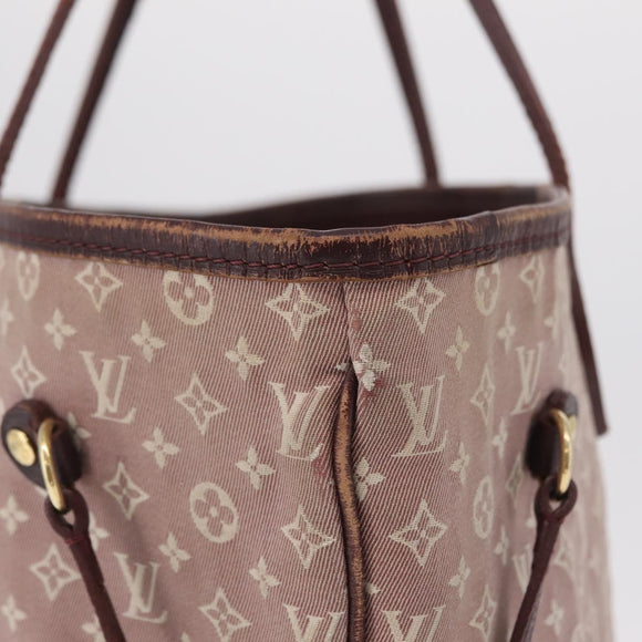 LOUIS VUITTON Monogram Idylle Neverfull MM Tote Bag Sepia M40515 LV Auth mr2915