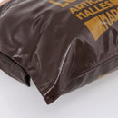 LOUIS VUITTON Raindrop Bethus Shoulder Bag Patent Brown LV Auth mr2916A-11