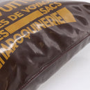 LOUIS VUITTON Raindrop Bethus Shoulder Bag Patent Brown LV Auth mr2916A-14