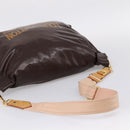 LOUIS VUITTON Raindrop Bethus Shoulder Bag Patent Brown LV Auth mr2916A-5