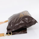 LOUIS VUITTON Raindrop Bethus Shoulder Bag Patent Brown LV Auth mr2916A-8