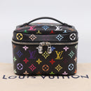 LOUIS VUITTON Monogram Multicolor Nice Mini Pouch Black M13747 LV Auth mr2917SM-22