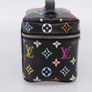 LOUIS VUITTON Monogram Multicolor Nice Mini Pouch Black M13747 LV Auth mr2917SM-4