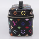 LOUIS VUITTON Monogram Multicolor Nice Mini Pouch Black M13747 LV Auth mr2917SM-5