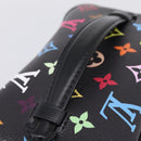 LOUIS VUITTON Monogram Multicolor Nice Mini Pouch Black M13747 LV Auth mr2917SM-7