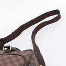 LOUIS VUITTON Damier Ebene Ikar Business Bag 2way N23252 LV Auth mr2918V-15