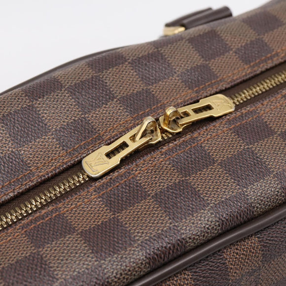 LOUIS VUITTON Damier Ebene Ikar Business Bag 2way N23252 LV Auth mr2918V
