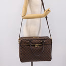 LOUIS VUITTON Damier Ebene Ikar Business Bag 2way N23252 LV Auth mr2918V-28
