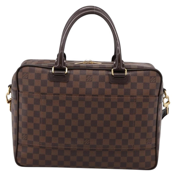 LOUIS VUITTON Damier Ebene Ikar Business Bag 2way N23252 LV Auth mr2918V