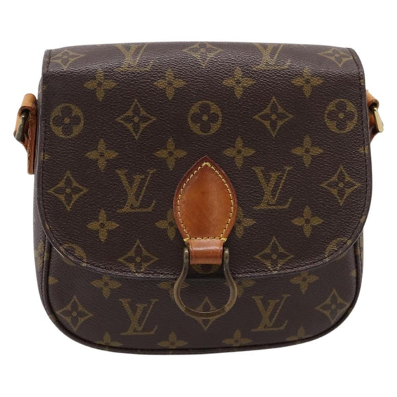 LOUIS VUITTON Monogram Saint Cloud MM Shoulder Bag M51243 LV Auth mr2919