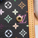 LOUIS VUITTON Monogram Multicolor Agenda PM Planner Black R20895 LV Auth mr2920V-7
