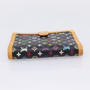 LOUIS VUITTON Monogram Multicolor Agenda PM Planner Black R20895 LV Auth mr2920V-4