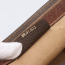 GUCCI GG Supreme Web Sherry Line Clutch Bag PVC Beige Gold 89 01 032 Auth mr2926-12