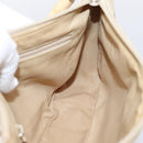 GUCCI GG Canvas Bamboo Hand Bag Beige Silver 001 3870 Auth mr2927A-20