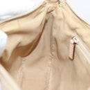 GUCCI GG Canvas Bamboo Hand Bag Beige Silver 001 3870 Auth mr2927A-21