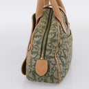 Christian Dior Trotter Canvas Double Saddle Bag Khaki Gold Tone Auth mr2931-4