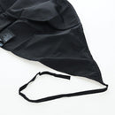 PRADA Balaclava Hat Nylon Black Silver Auth mr2932-10