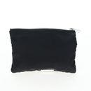 PRADA Balaclava Hat Nylon Black Silver Auth mr2932-21