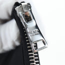 PRADA Balaclava Hat Nylon Black Silver Auth mr2932-23